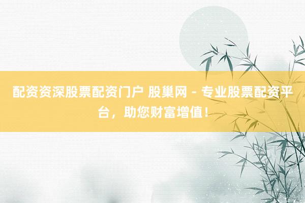 配资资深股票配资门户 股巢网 - 专业股票配资平台，助您财富增值！